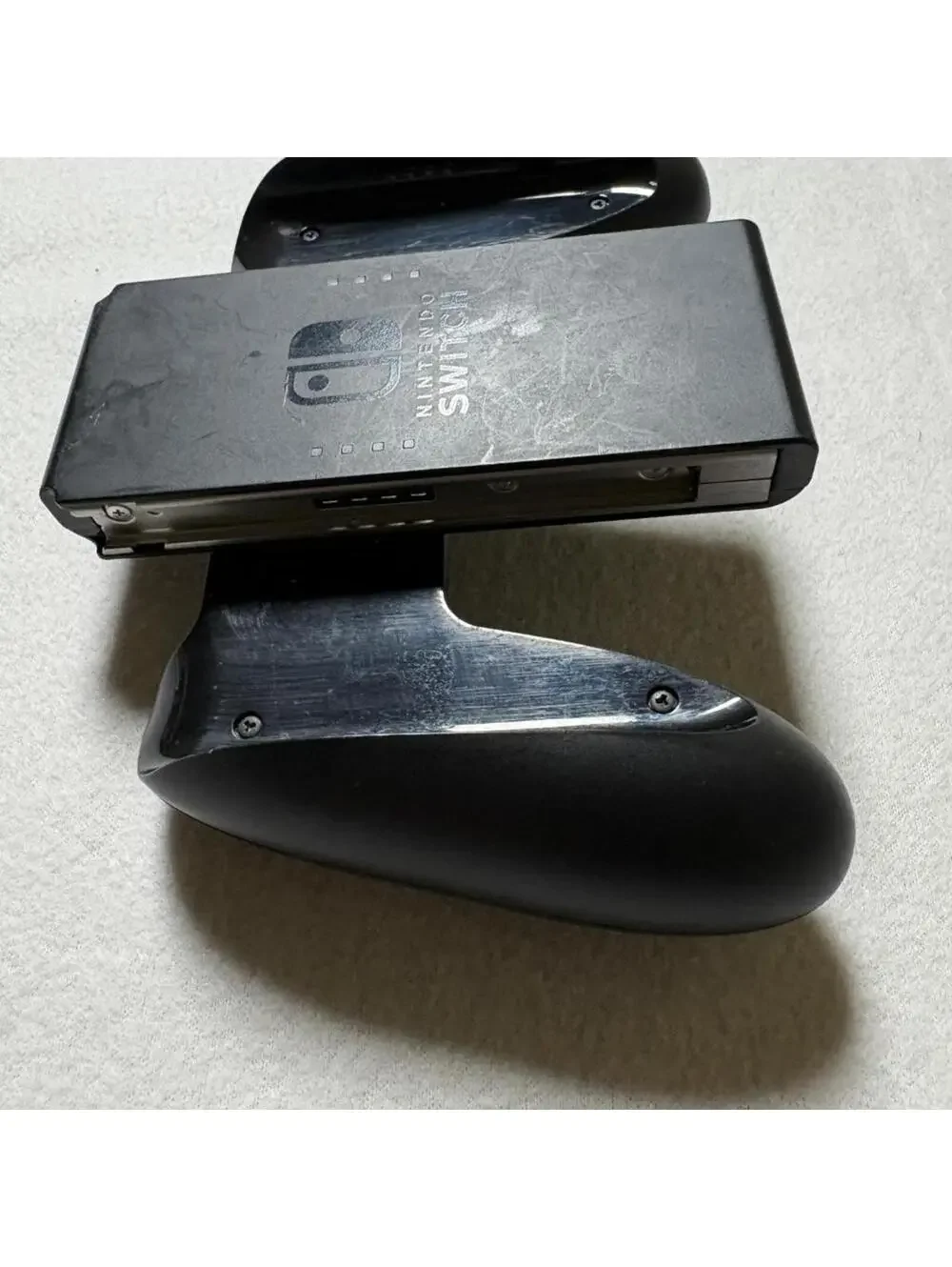 Official Nintendo Switch Joy-Con Grip Controller Attachment Black OEM